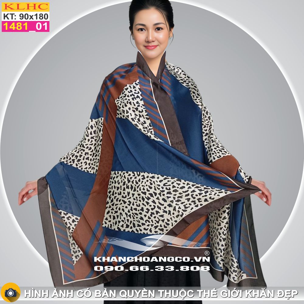 Khăn Choàng Cổ Lụa Thời Trang Thế Giới Khăn Đẹp KLHC 1029_1