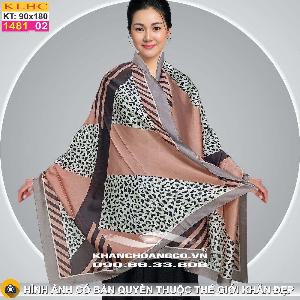 Khăn Choàng Cổ Lụa Thời Trang Thế Giới Khăn Đẹp KLHC 1029_2