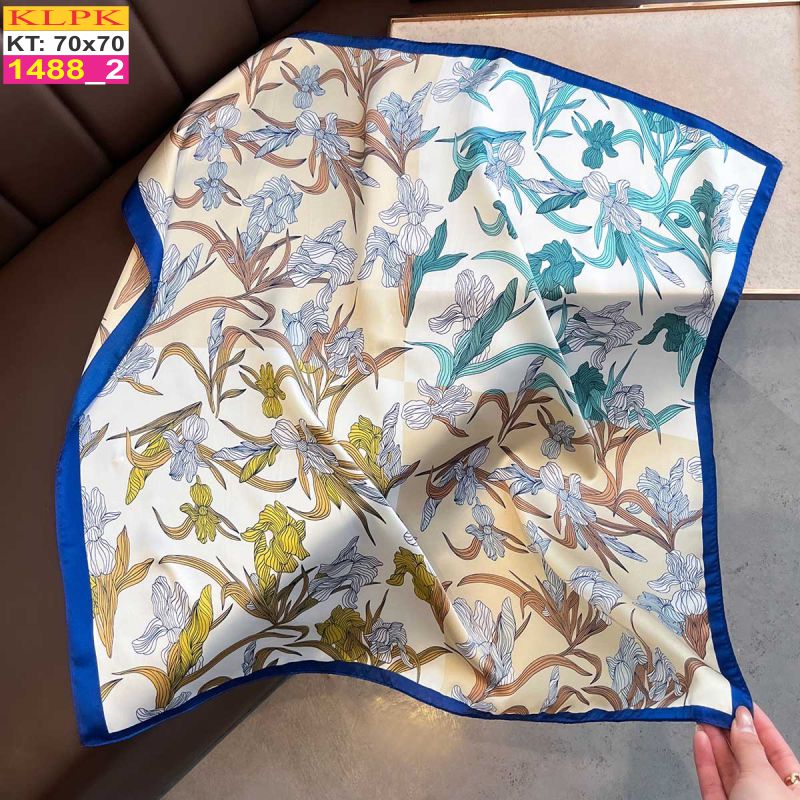 Khăn Phụ Kiện Lụa Vuông 70cm - Thế Giới Khăn Đẹp C1059_2