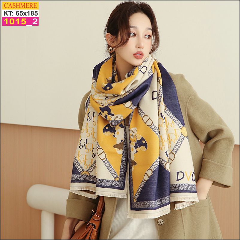 Khăn Choàng Cổ Cashmere Cao Cấp Thế Giới Khăn Đẹp CASHMERE 1015_2