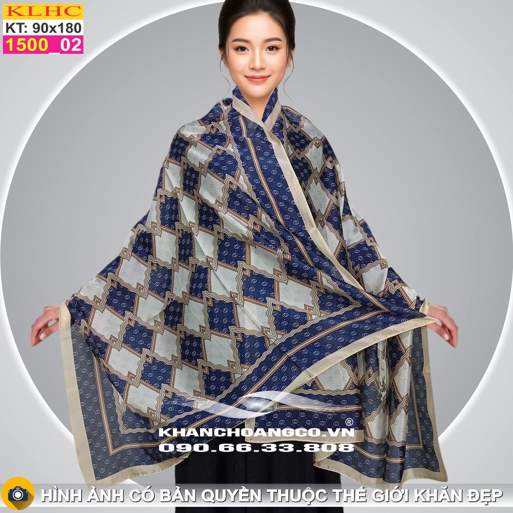 Khăn Choàng Cổ Lụa Thời Trang Thế Giới Khăn Đẹp KLHC 1115_2