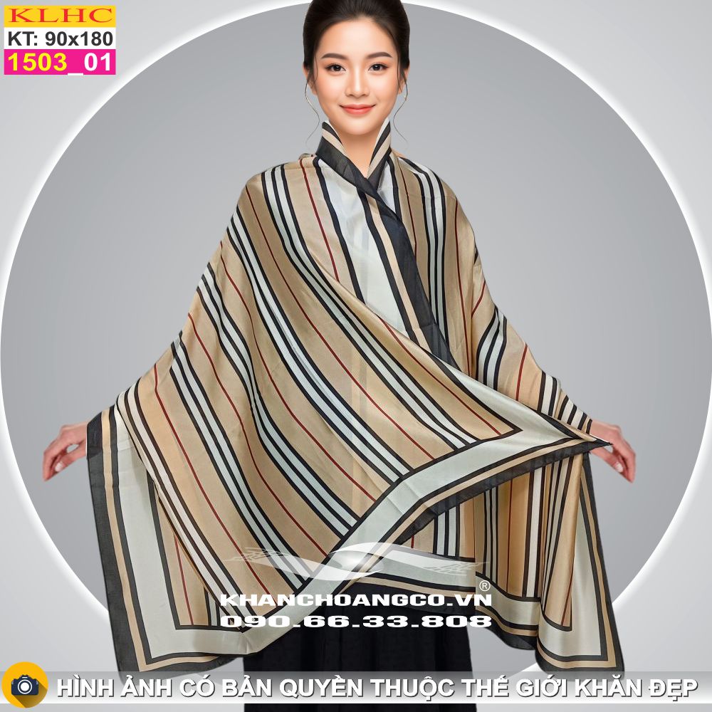 Khăn Choàng Cổ Lụa Thời Trang Thế Giới Khăn Đẹp KLHC 1118_1