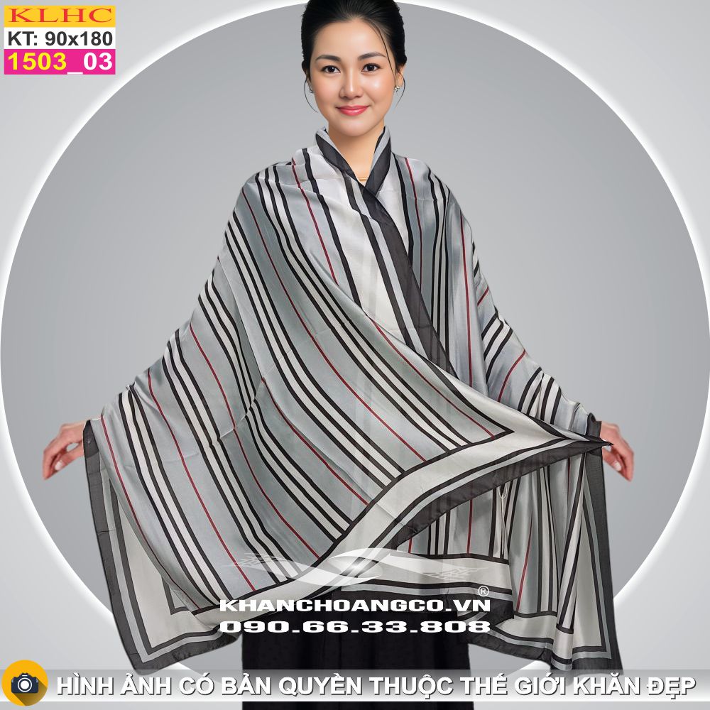 Khăn Choàng Cổ Lụa Thời Trang Thế Giới Khăn Đẹp KLHC 1118_3