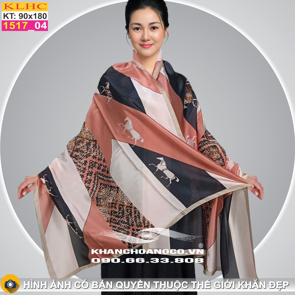 Khăn Choàng Cổ Lụa Thời Trang Thế Giới Khăn Đẹp KLHC 1018_3