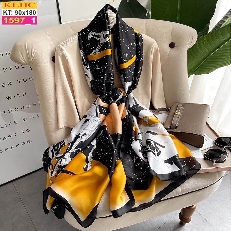 Khăn Choàng Cổ Lụa Thời Trang Thế Giới Khăn Đẹp KLHC 1128_1