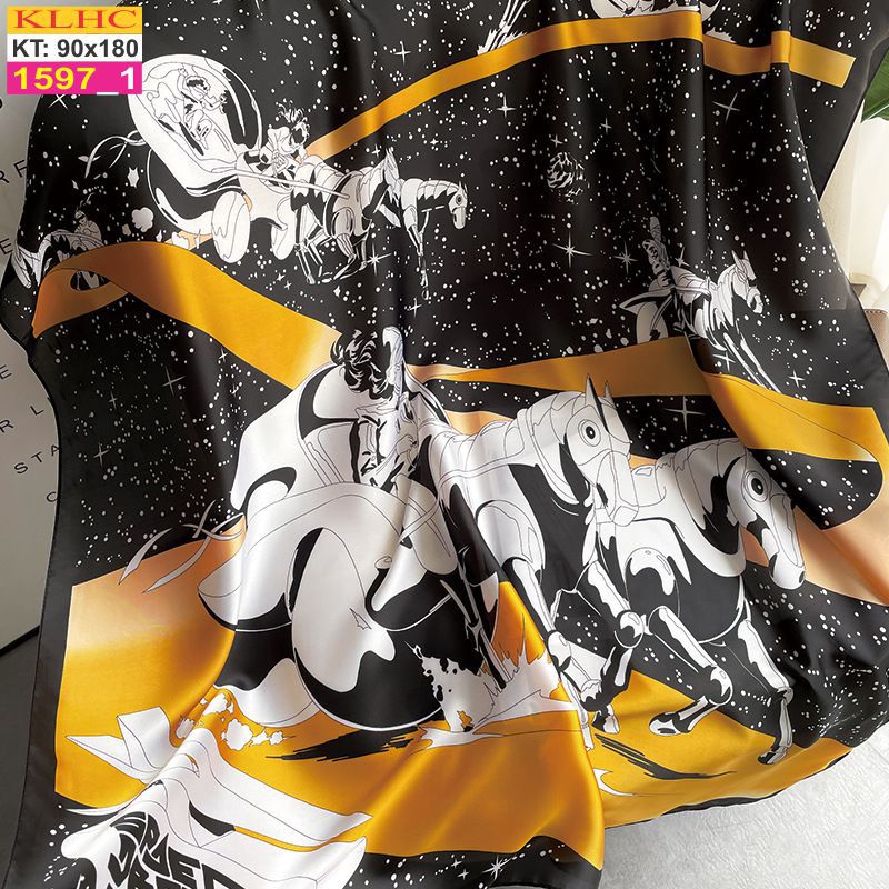 Khăn Choàng Cổ Lụa Thời Trang Thế Giới Khăn Đẹp KLHC 1128_1