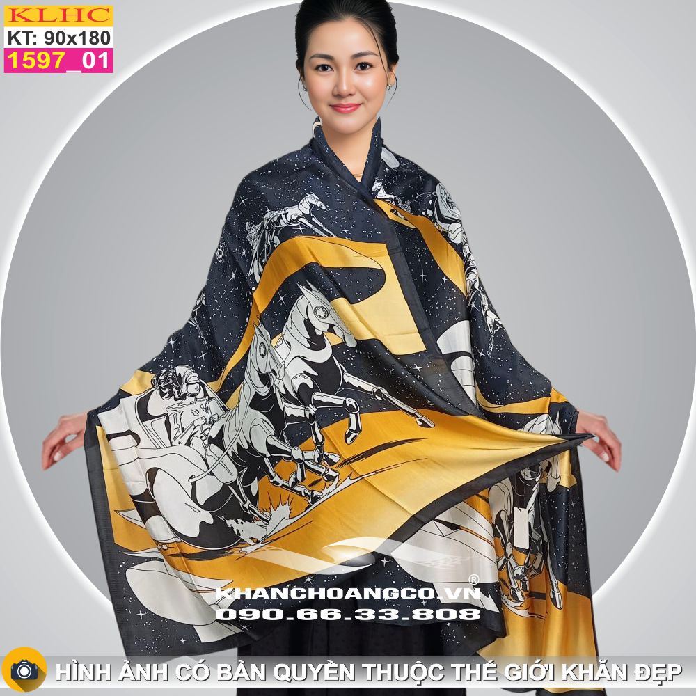 Khăn Choàng Cổ Lụa Thời Trang Thế Giới Khăn Đẹp KLHC 1128_1