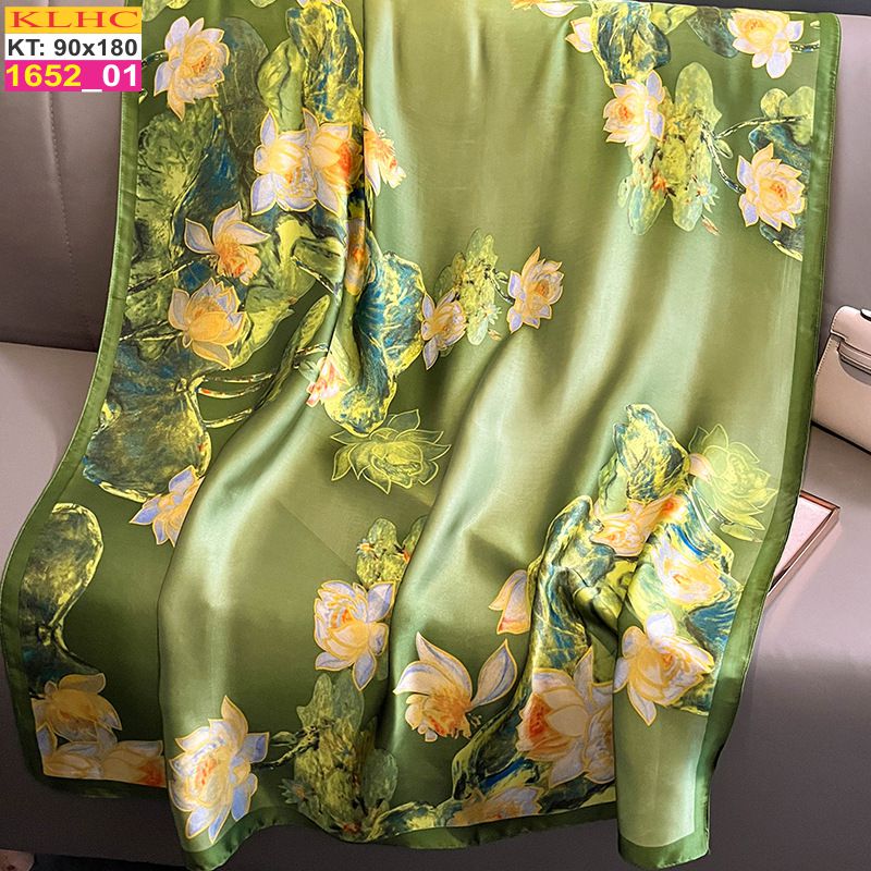 Khăn Choàng Cổ Lụa Thời Trang Thế Giới Khăn Đẹp KLHC 1067_2