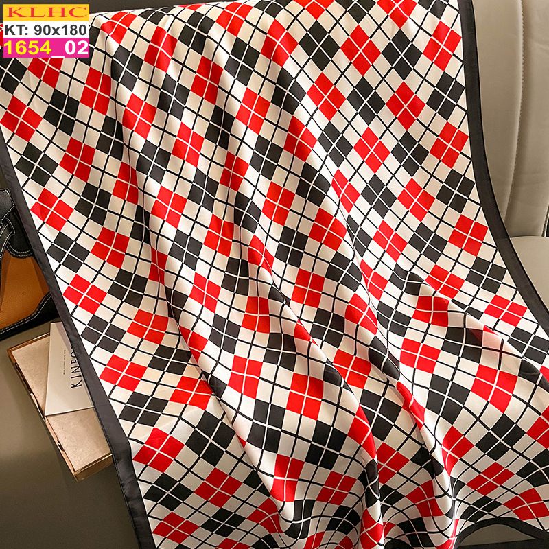 Khăn Choàng Cổ Lụa Thời Trang Thế Giới Khăn Đẹp KLHC 1013_2