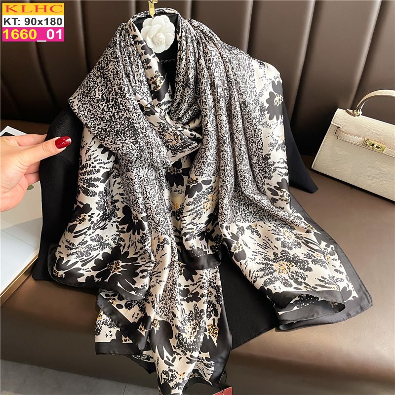 Khăn Choàng Cổ Lụa Thời Trang Thế Giới Khăn Đẹp KLHC 1099_1