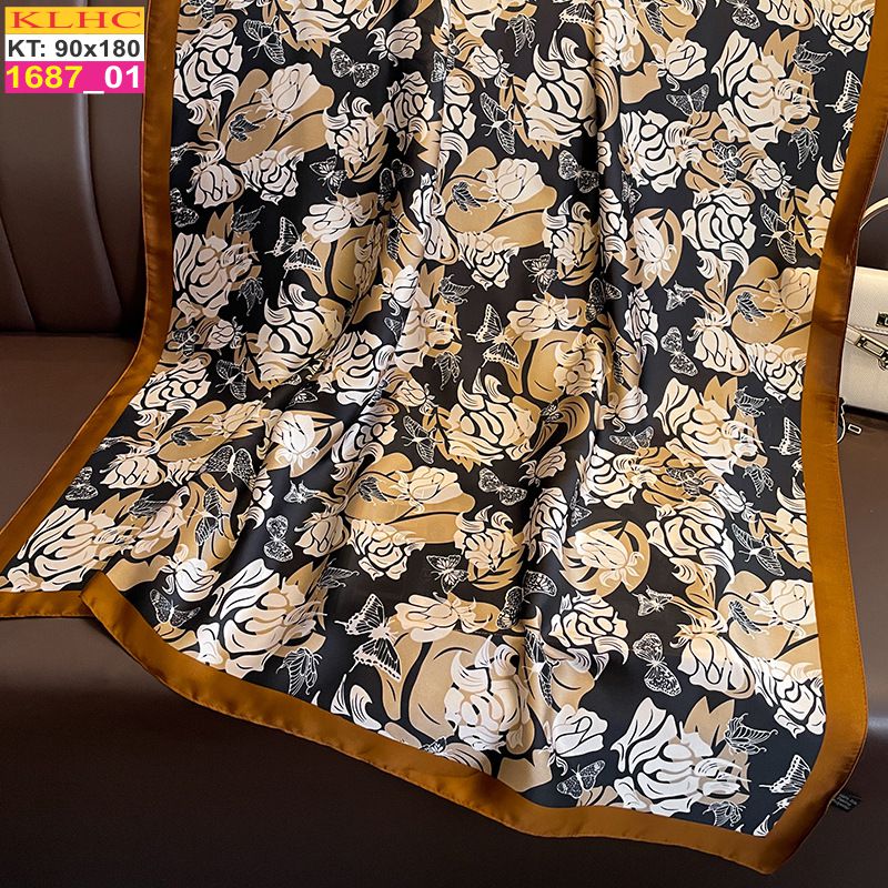 Khăn Choàng Cổ Lụa Thời Trang Thế Giới Khăn Đẹp KLHC 1015_1