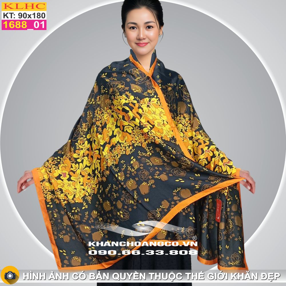 Khăn Choàng Cổ Lụa Thời Trang Thế Giới Khăn Đẹp KLHC 1089_1