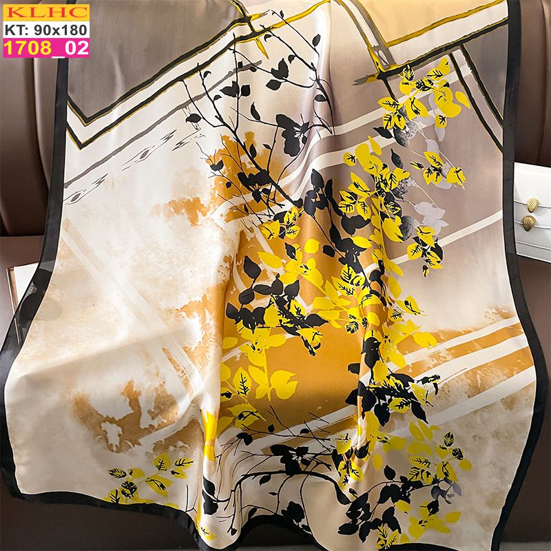 Khăn Choàng Cổ Lụa Thời Trang Thế Giới Khăn Đẹp KLHC 1075_2