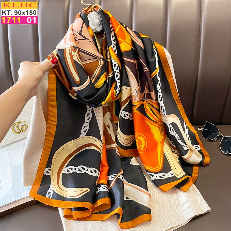 Khăn Choàng Cổ Lụa Thời Trang Thế Giới Khăn Đẹp KLHC 1080_1