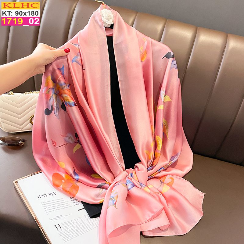 Khăn Choàng Cổ Lụa Thời Trang Thế Giới Khăn Đẹp KLHC 1085_2