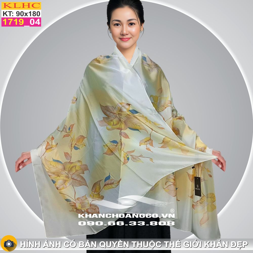 Khăn Choàng Cổ Lụa Thời Trang Thế Giới Khăn Đẹp KLHC 1085_4