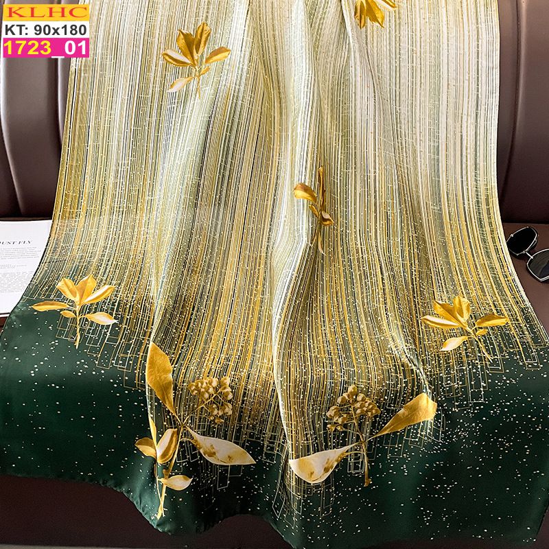 Khăn Choàng Cổ Lụa Thời Trang Thế Giới Khăn Đẹp KLHC 1090_1
