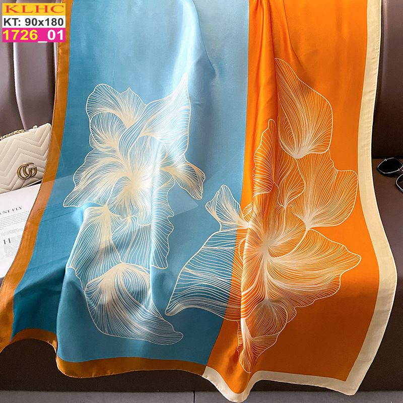 Khăn Choàng Cổ Lụa Thời Trang Thế Giới Khăn Đẹp KLHC 1095_1