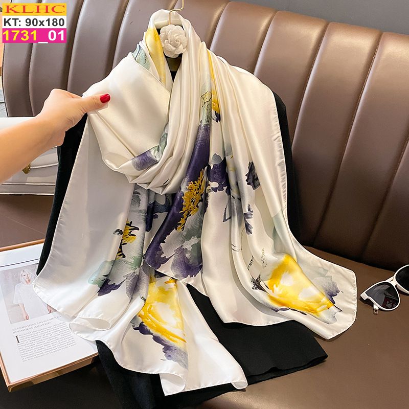 Khăn Choàng Cổ Lụa Thời Trang Thế Giới Khăn Đẹp KLHC 1100_1