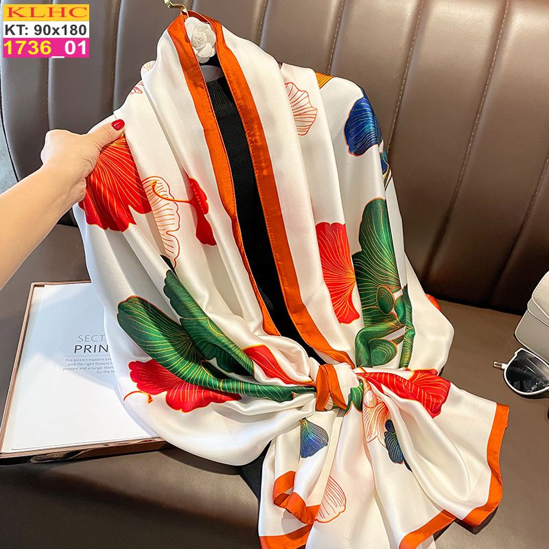 Khăn Choàng Cổ Lụa Thời Trang Thế Giới Khăn Đẹp KLHC 1105_1