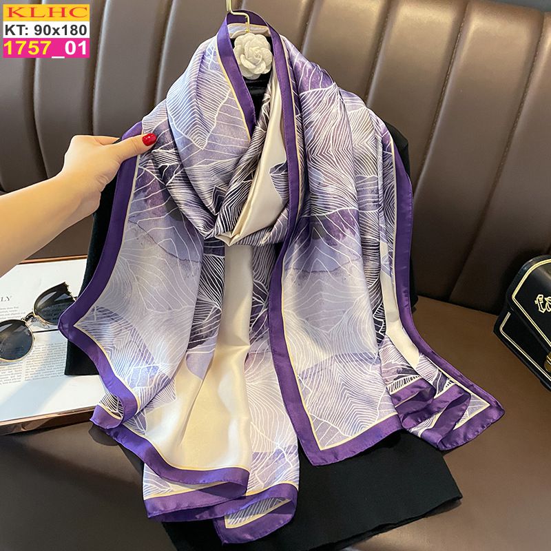 Khăn Choàng Cổ Lụa Thời Trang Thế Giới Khăn Đẹp KLHC 1146_1