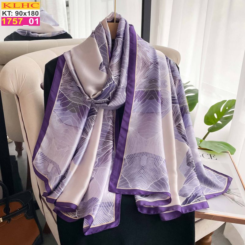 Khăn Choàng Cổ Lụa Thời Trang Thế Giới Khăn Đẹp KLHC 1124_1