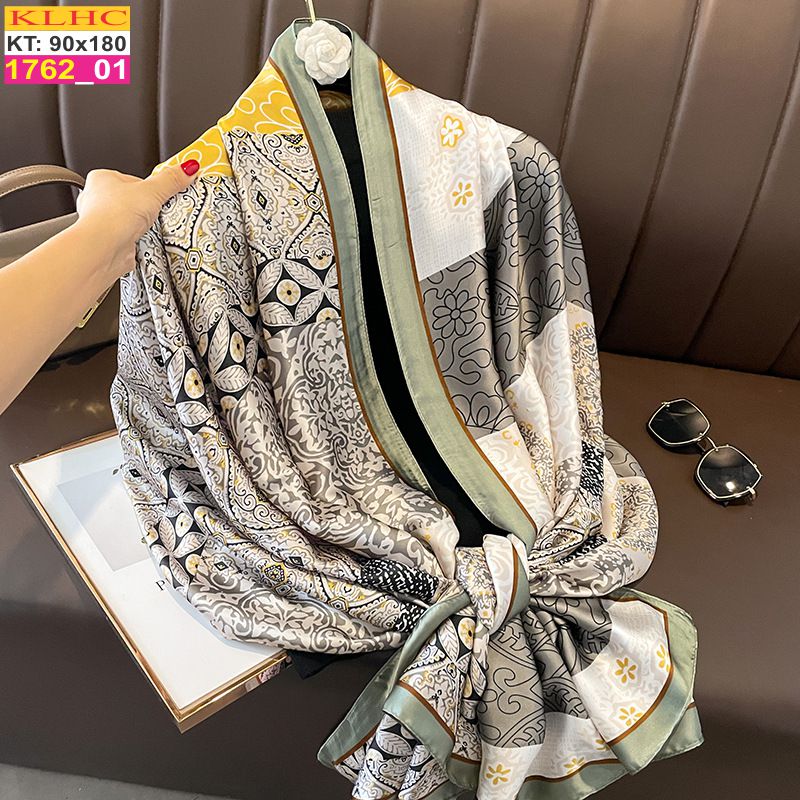 Khăn Choàng Cổ Lụa Thời Trang Thế Giới Khăn Đẹp KLHC 1059_1