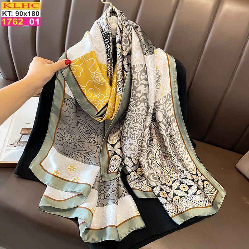 Khăn Choàng Cổ Lụa Thời Trang Thế Giới Khăn Đẹp KLHC 1059_1