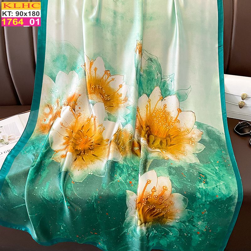 Khăn Choàng Cổ Lụa Thời Trang Thế Giới Khăn Đẹp KLHC 1049_1