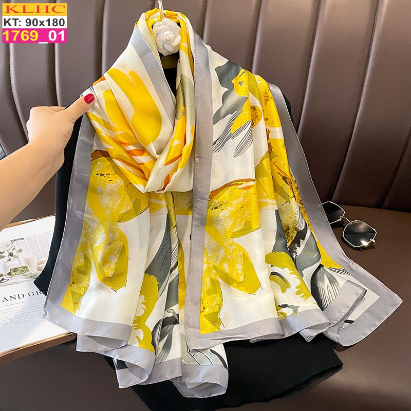 Khăn Choàng Cổ Lụa Thời Trang Thế Giới Khăn Đẹp KLHC 1054_1