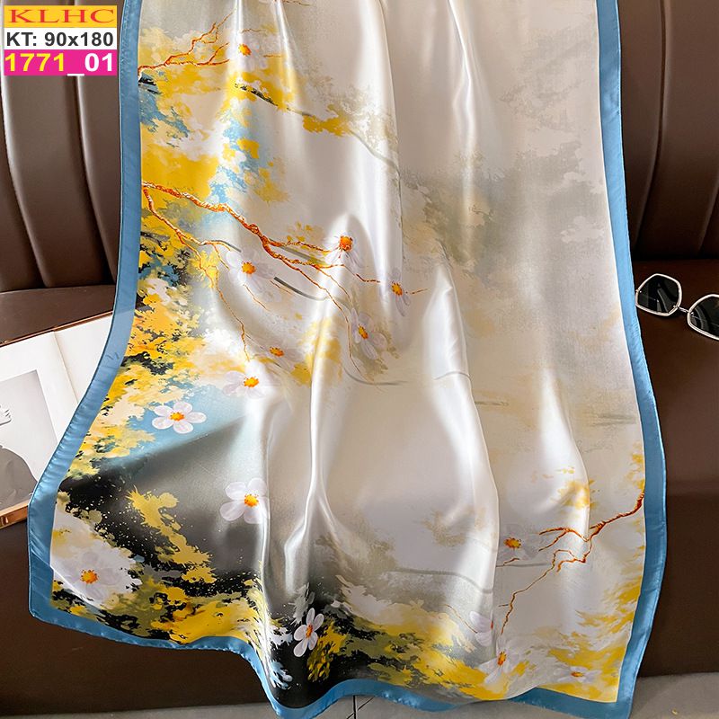 Khăn Choàng Cổ Lụa Thời Trang Thế Giới Khăn Đẹp KLHC 1068_1