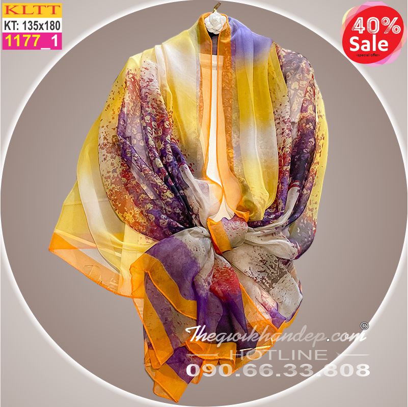 Khăn Choàng Cổ Lụa Thời Trang Thế Giới Khăn Đẹp KLHC 1082_1