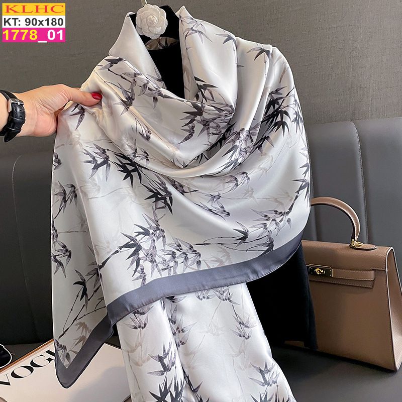 Khăn Choàng Cổ Lụa Thời Trang Thế Giới Khăn Đẹp KLHC 1087_1