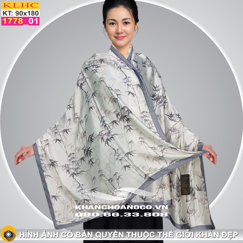 Khăn Choàng Cổ Lụa Thời Trang Thế Giới Khăn Đẹp KLHC 1087_1