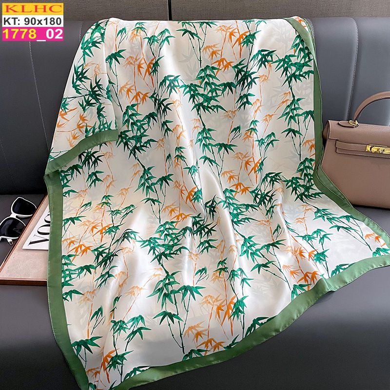 Khăn Choàng Cổ Lụa Thời Trang Thế Giới Khăn Đẹp KLHC 1087_2