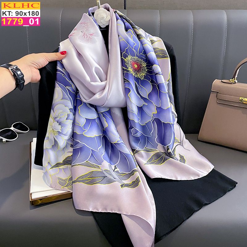 Khăn Choàng Cổ Lụa Thời Trang Thế Giới Khăn Đẹp KLHC 1093_1