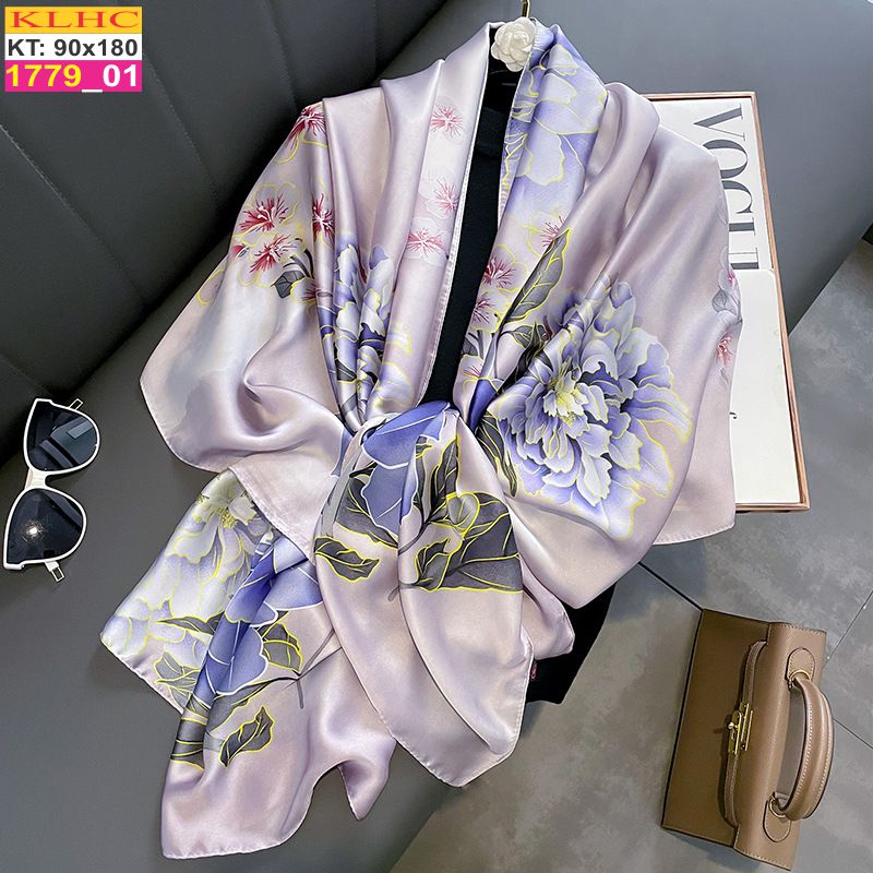 Khăn Choàng Cổ Lụa Thời Trang Thế Giới Khăn Đẹp KLHC 1093_1