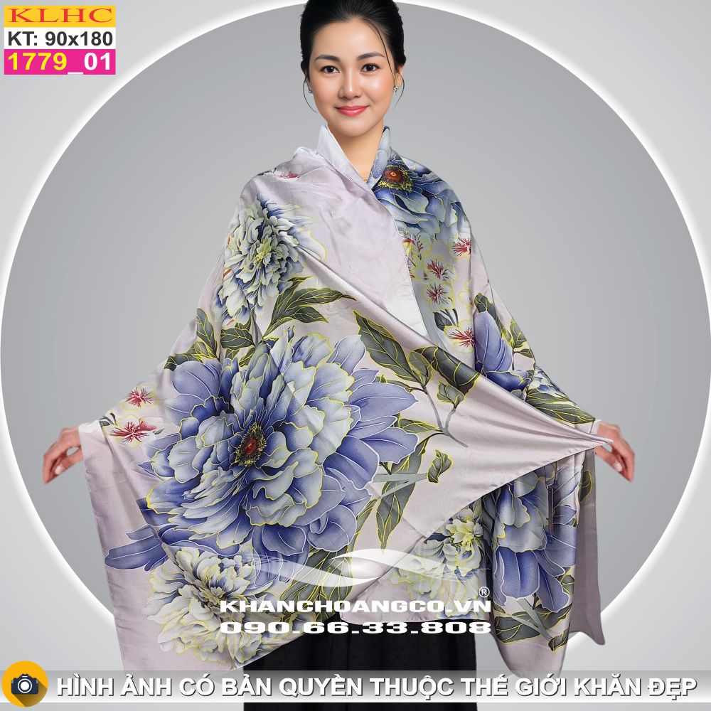 Khăn Choàng Cổ Lụa Thời Trang Thế Giới Khăn Đẹp KLHC 1093_1