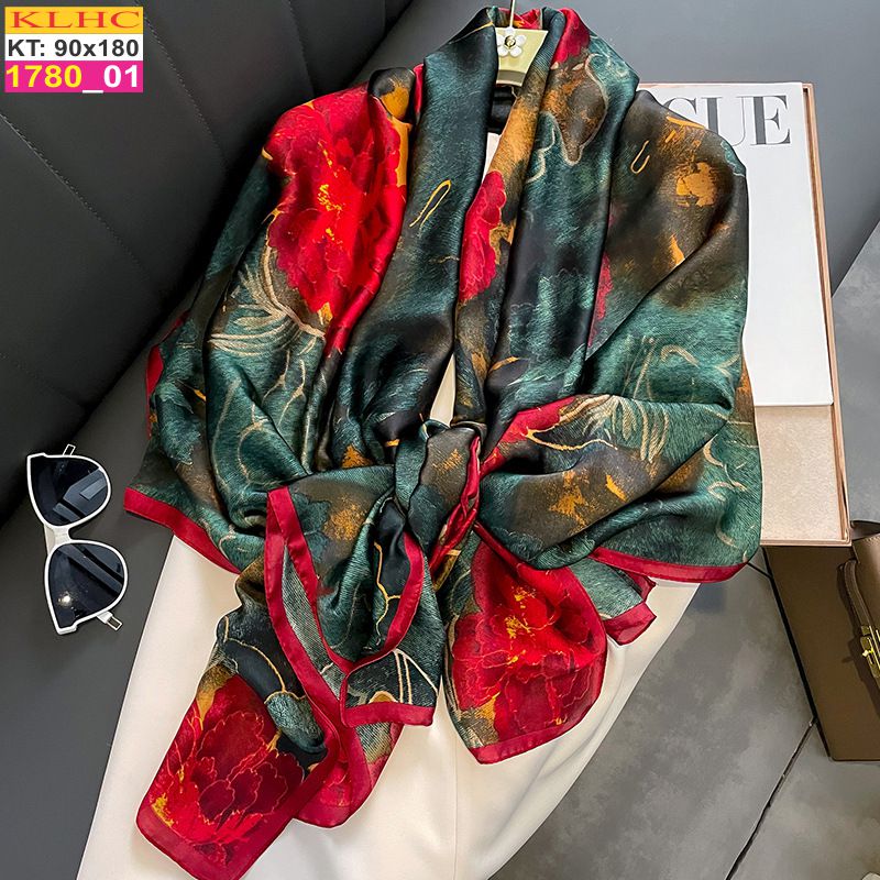 Khăn Choàng Cổ Lụa Thời Trang Thế Giới Khăn Đẹp KLHC 1034_1