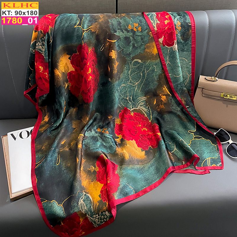 Khăn Choàng Cổ Lụa Thời Trang Thế Giới Khăn Đẹp KLHC 1034_1