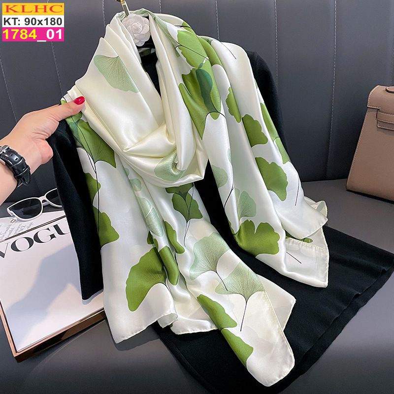 Khăn Choàng Cổ Lụa Thời Trang Thế Giới Khăn Đẹp KLHC 1103_1