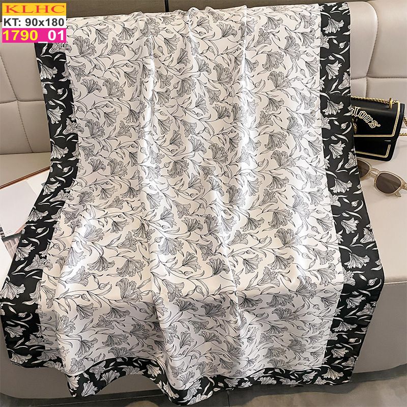 Khăn Choàng Cổ Lụa Thời Trang Thế Giới Khăn Đẹp KLHC 1026_1