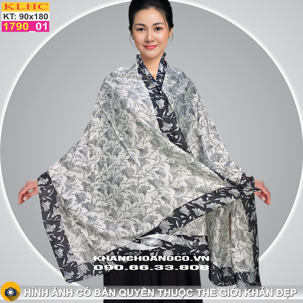 Khăn Choàng Cổ Lụa Thời Trang Thế Giới Khăn Đẹp KLHC 1026_1