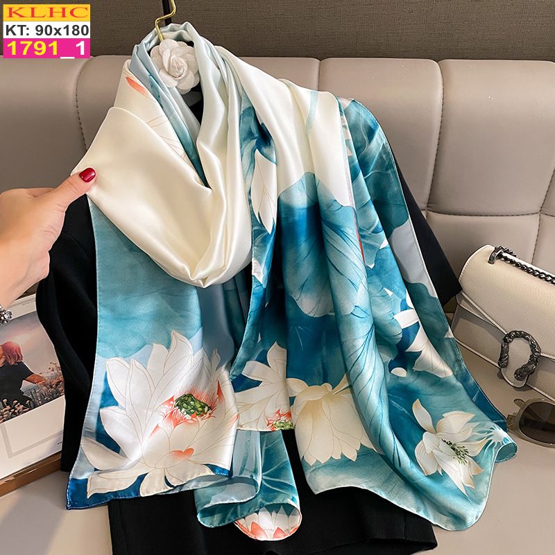 Khăn Choàng Cổ Lụa Thời Trang Thế Giới Khăn Đẹp KLHC 1119_1