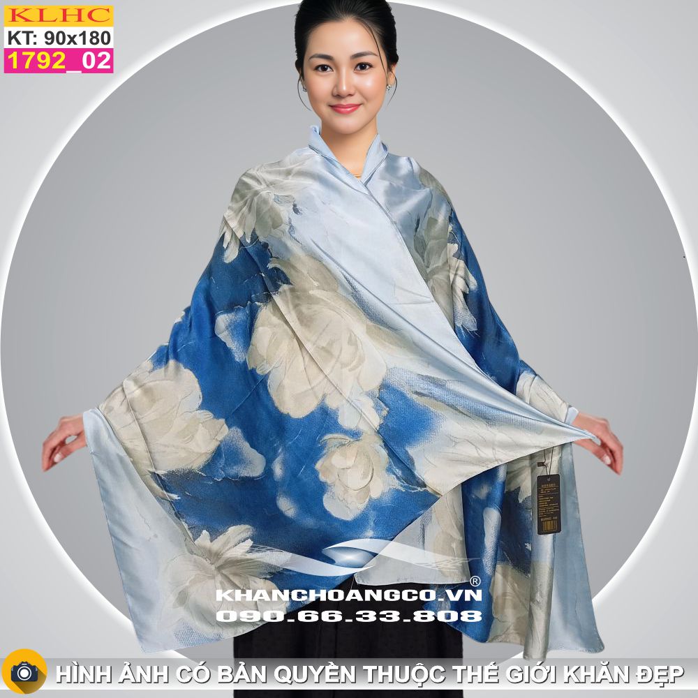 Khăn Choàng Cổ Lụa Thời Trang Thế Giới Khăn Đẹp KLHC 1064_2