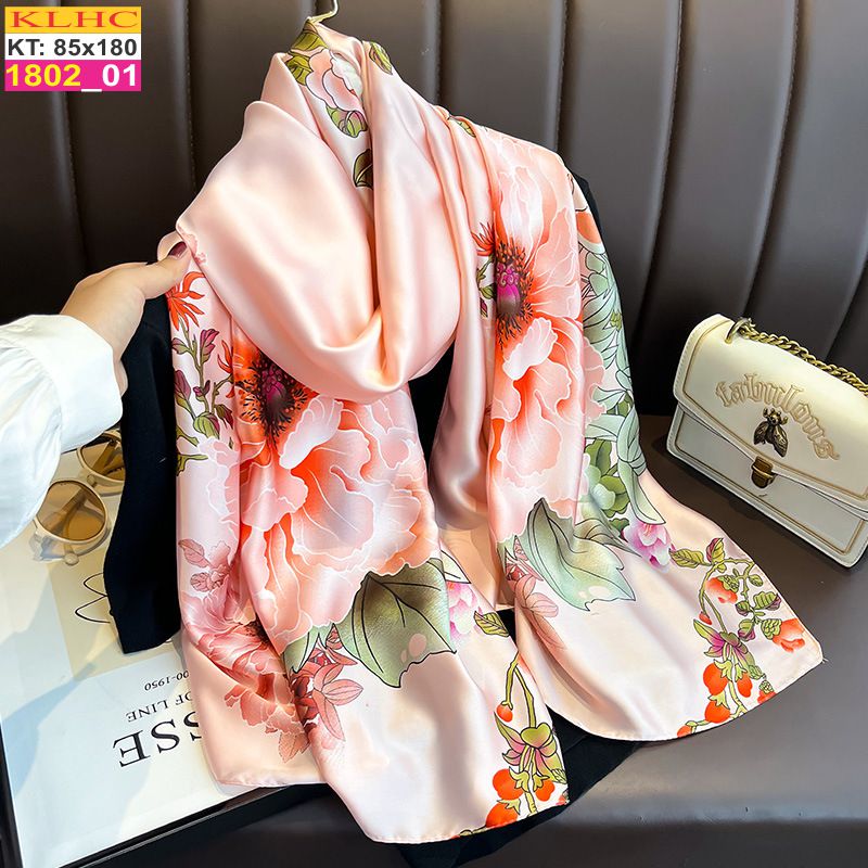 Khăn Choàng Cổ Lụa Thời Trang Thế Giới Khăn Đẹp KLHC 1117_1