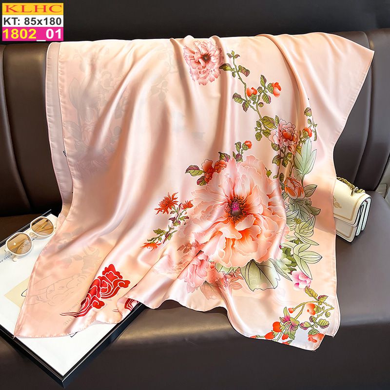 Khăn Choàng Cổ Lụa Thời Trang Thế Giới Khăn Đẹp KLHC 1117_1