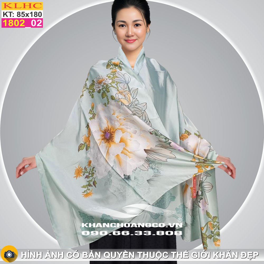 Khăn Choàng Cổ Lụa Thời Trang Thế Giới Khăn Đẹp KLHC 1117_2