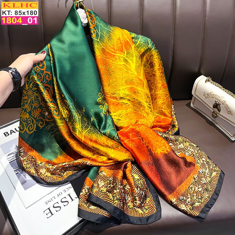 Khăn Choàng Cổ Lụa Thời Trang Thế Giới Khăn Đẹp KLHC 1065_1