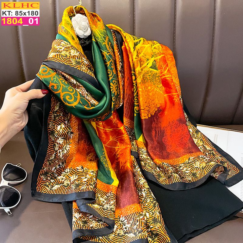 Khăn Choàng Cổ Lụa Thời Trang Thế Giới Khăn Đẹp KLHC 1065_1